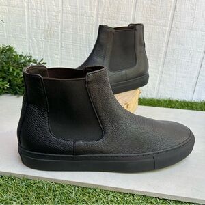 To boot New York ADAM DERRICK MADE IN ITALY Men size 8.5 new leather black